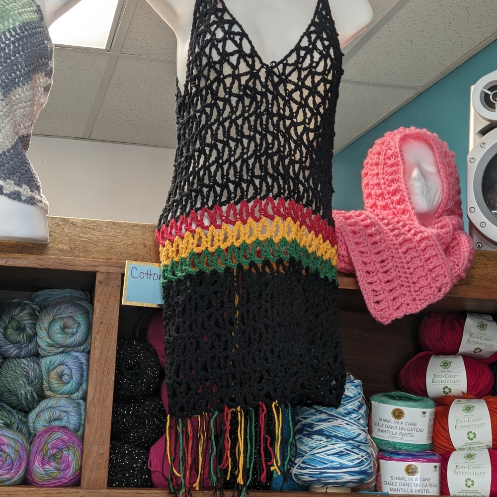Crochet cover up